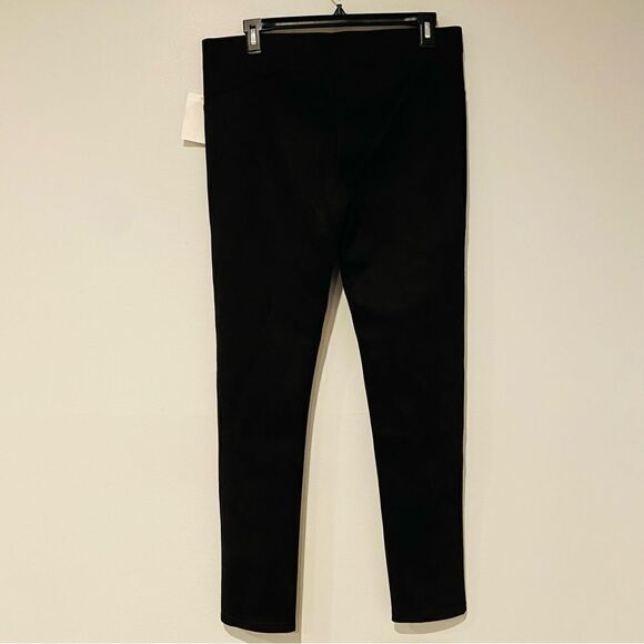 David Lerner NY Black Super Soft Leggings Size Large - Picture 4 of 7